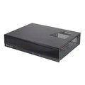 Silverstone Silverstone Technology ML03B Slim HTPC - Desktop Case with Two USB 3.0 Ports Accept Standard ATX Power Supply - Black ML03B